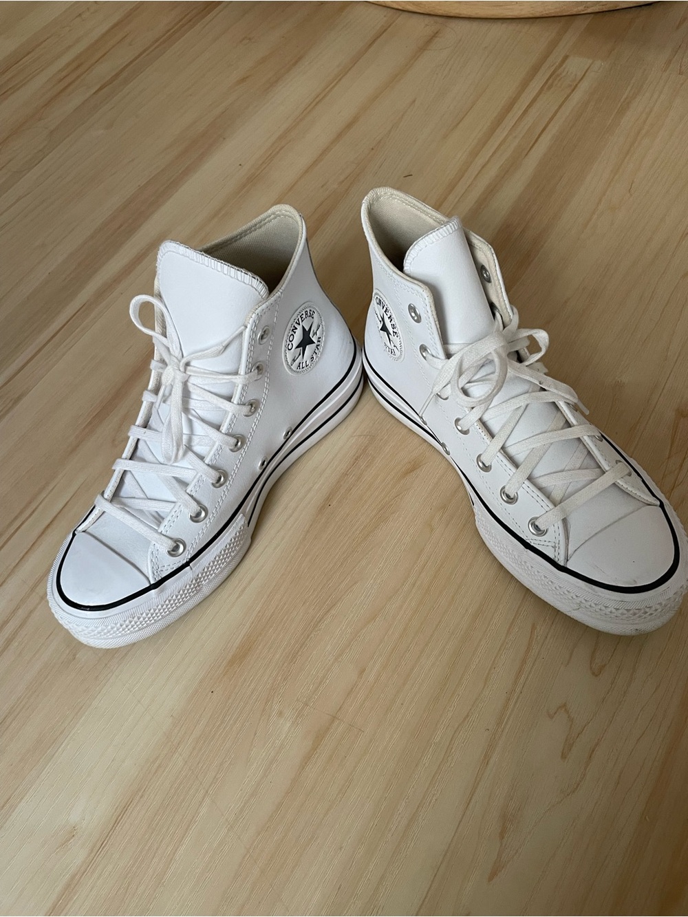 Converse White Kids' High Top Sneakers
